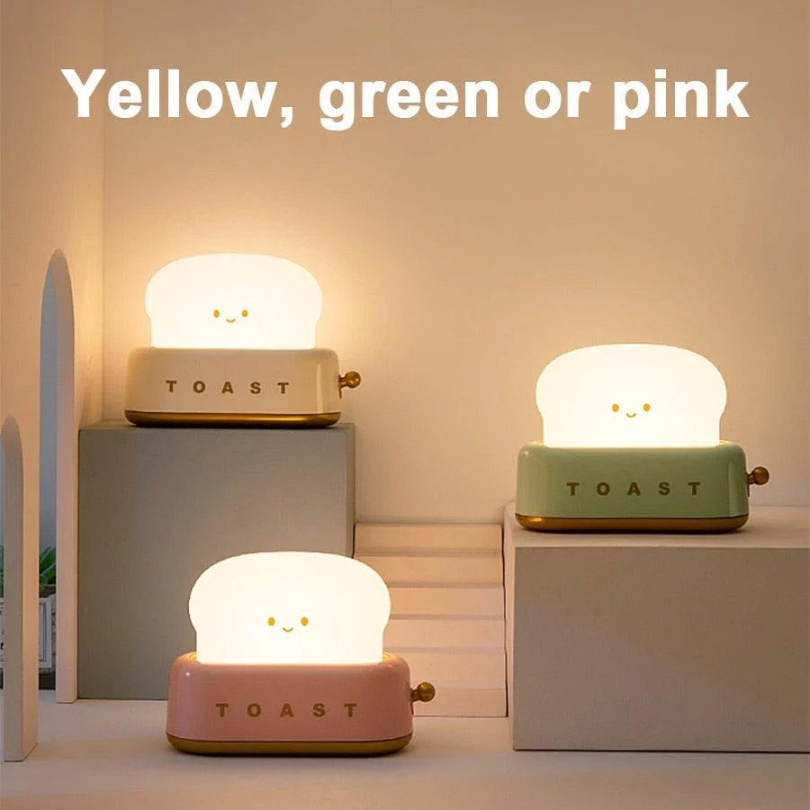 Cartoon Toast Night Light -