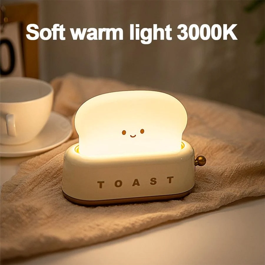 Cartoon Toast Night Light -