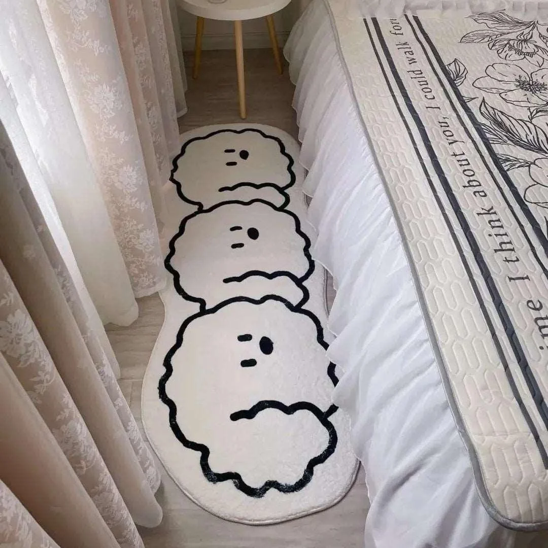 Cat Lying Rug -