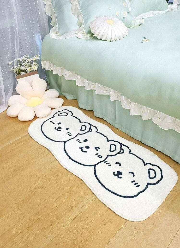 Cat Lying Rug -