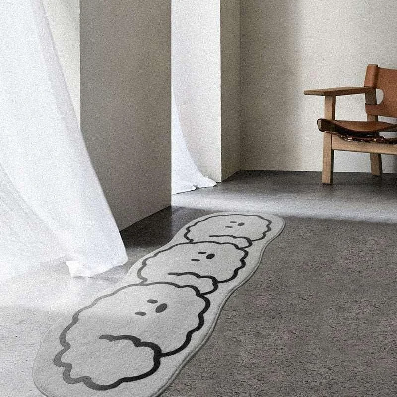 Cat Lying Rug -
