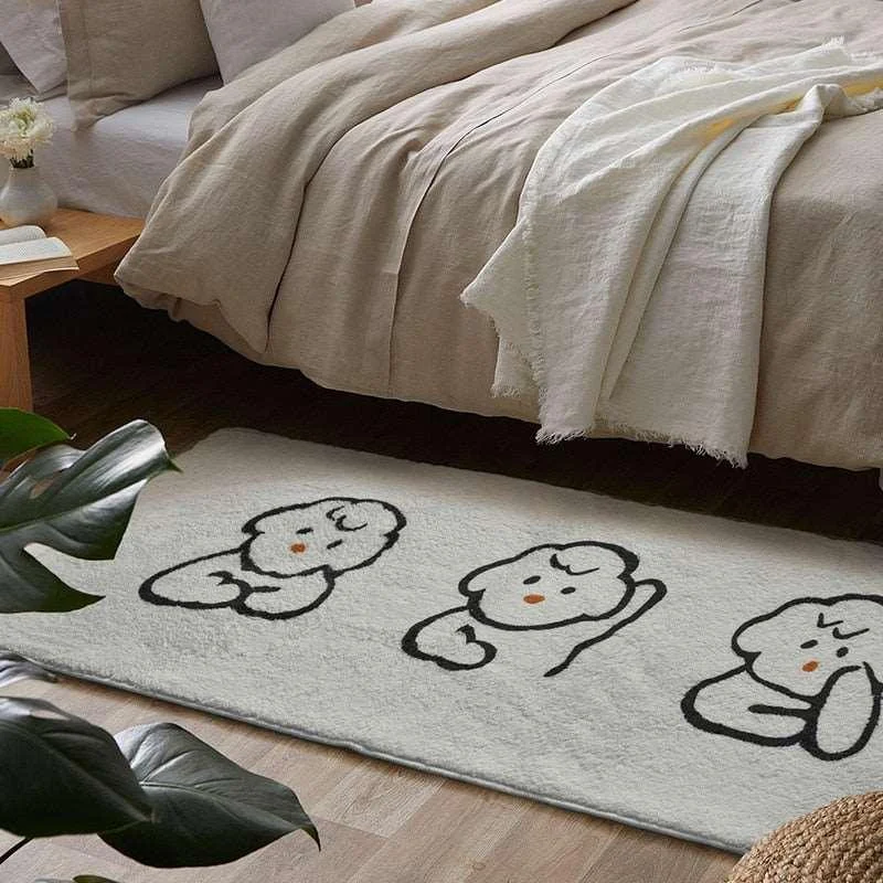 Cat Lying Rug -