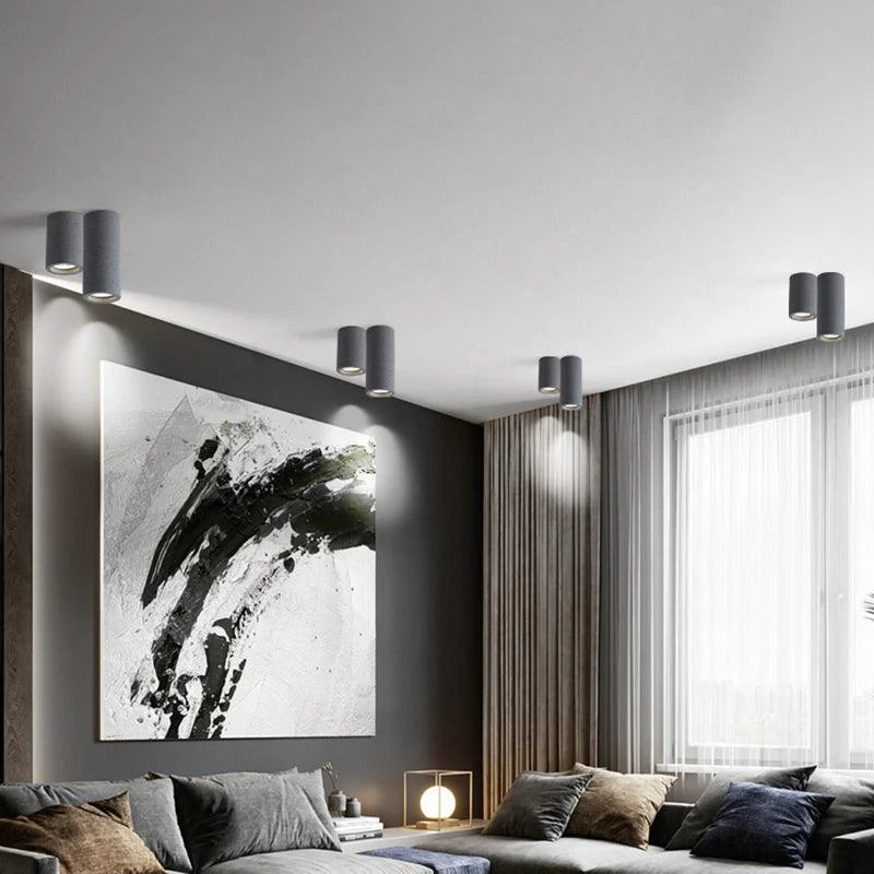 Cement_Cylinder_LED_Ceiling_Lamp_-_Minimalist_Design_-_-_tag1_-4175355-1 Cement Cylinder LED Ceiling Lamp - Minimalist Design - - #tag1#