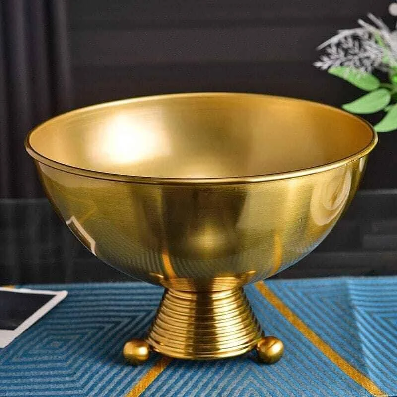 Centerpiece_Bowl_Flower_Arrangement_Stainless_Steel_Vase_Golden_-_-_tag1_-4165489 Centerpiece Bowl Flower Arrangement Stainless Steel Vase Golden - - #tag1#