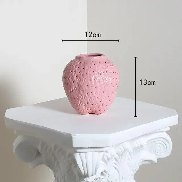 Ceramic-Vase-Artificial-Strawberry-Vase-Fruit-Cartoon-Strawberry-Flower-Pot-Terrarium-Flower-Vase-Home-Decoration-Accessories.jpg_640x640_15c94e16-b64f-4a82-b06c-23b7d55d6263 WhimsyBerry - Ceramic strawberry vase - ISTANBULLU LTD