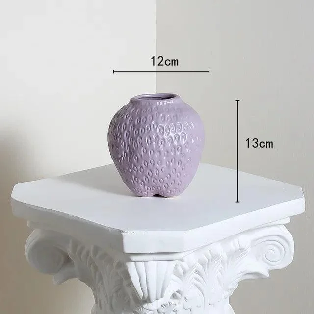 Ceramic-Vase-Artificial-Strawberry-Vase-Fruit-Cartoon-Strawberry-Flower-Pot-Terrarium-Flower-Vase-Home-Decoration-Accessories.jpg_640x640_701412f3-002f-45e4-b453-81a1b1d67407 WhimsyBerry - Ceramic strawberry vase - ISTANBULLU LTD