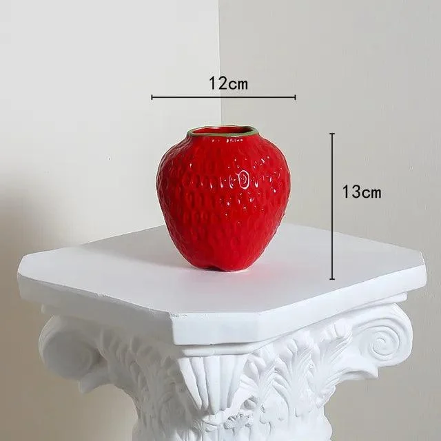 Ceramic-Vase-Artificial-Strawberry-Vase-Fruit-Cartoon-Strawberry-Flower-Pot-Terrarium-Flower-Vase-Home-Decoration-Accessories.jpg_640x640_bd36c98c-18eb-4d6f-abd3-3e21f8f86452 WhimsyBerry - Ceramic strawberry vase - ISTANBULLU LTD