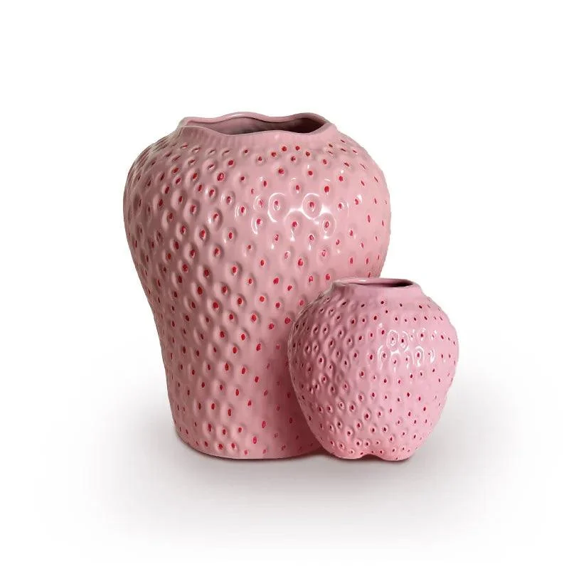 Ceramic-Vase-Artificial-Strawberry-Vase-Fruit-Cartoon-Strawberry-Flower-Pot-Terrarium-Flower-Vase-Home-Decoration-Accessories_40f7517a-772c-45a9-ae81-c4b9278931be WhimsyBerry - Ceramic strawberry vase - ISTANBULLU LTD