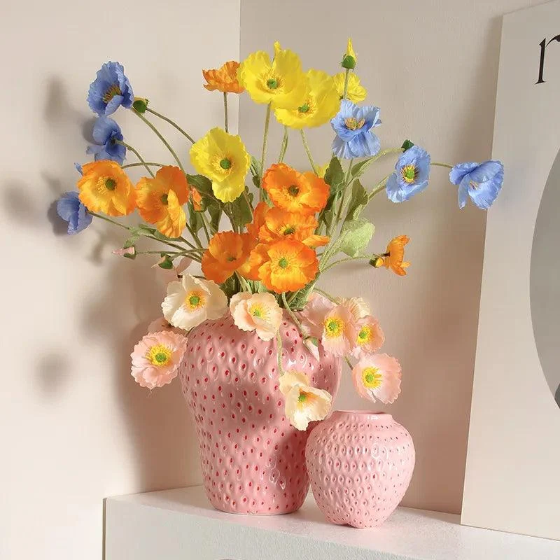 Ceramic-Vase-Artificial-Strawberry-Vase-Fruit-Cartoon-Strawberry-Flower-Pot-Terrarium-Flower-Vase-Home-Decoration-Accessories_82424dcd-5824-4d86-a8af-b9cca8606ebc WhimsyBerry - Ceramic strawberry vase - ISTANBULLU LTD