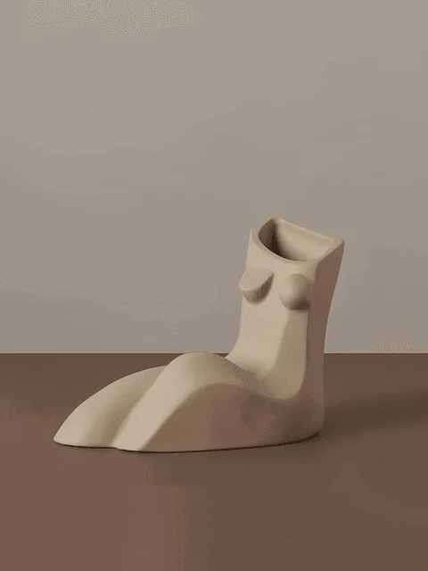 Ceramic_Abstract_Body_Vases_-_-4151277 Ceramic Abstract Body Vases -