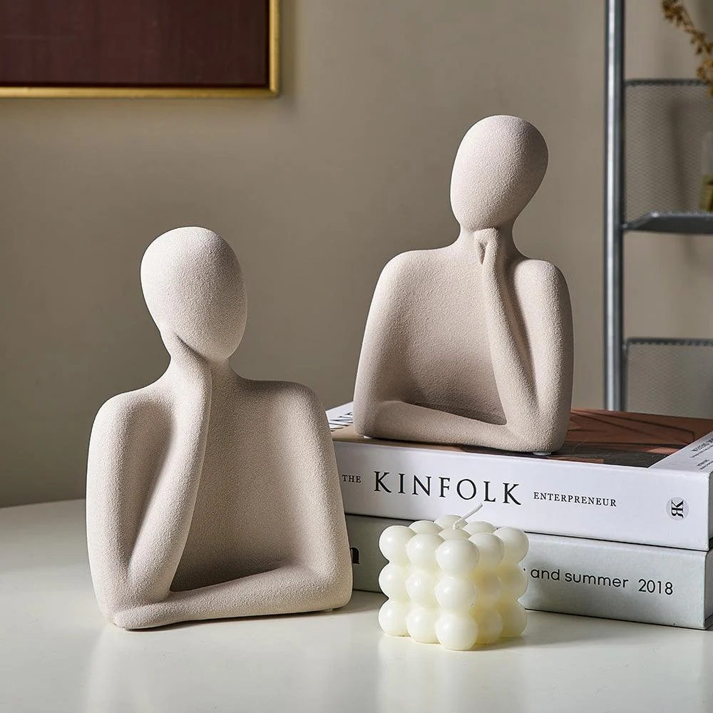 Ceramic_Abstract_Family_of_Three_-_-_tag1_-4166396 Ceramic Abstract Family of Three - - #tag1#