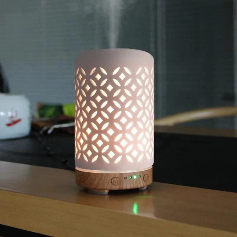 Ceramic Aroma Diffuser with LED Night Light -
