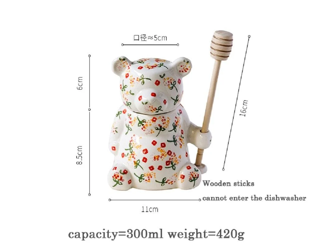 Ceramic_Bear_Honey_Jar_-_-4151912 Ceramic Bear Honey Jar -
