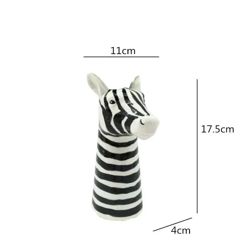 Ceramic_Black_and_White_Zebra_Vase_-_-_tag1_-4175709 Ceramic Black and White Zebra Vase - - #tag1#