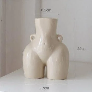 Ceramic_Body_Sculpture_Flower_Vase_-_-_tag1_-4167314 Ceramic Body Sculpture Flower Vase - - #tag1#