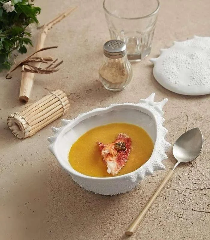Ceramic_Crab_Bowl_with_Lid_-_White_-_-_tag1_-4167408 Ceramic Crab Bowl with Lid - White - - #tag1#