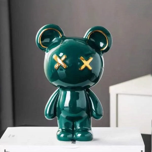 Ceramic_Cross_Eyed_Bear_-_-_tag1_-4167458 Ceramic Cross Eyed Bear - - #tag1#