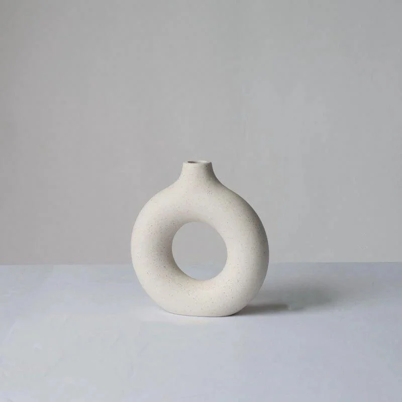 Ceramic_Donut_Vase_-_-4152131 Ceramic Donut Vase -