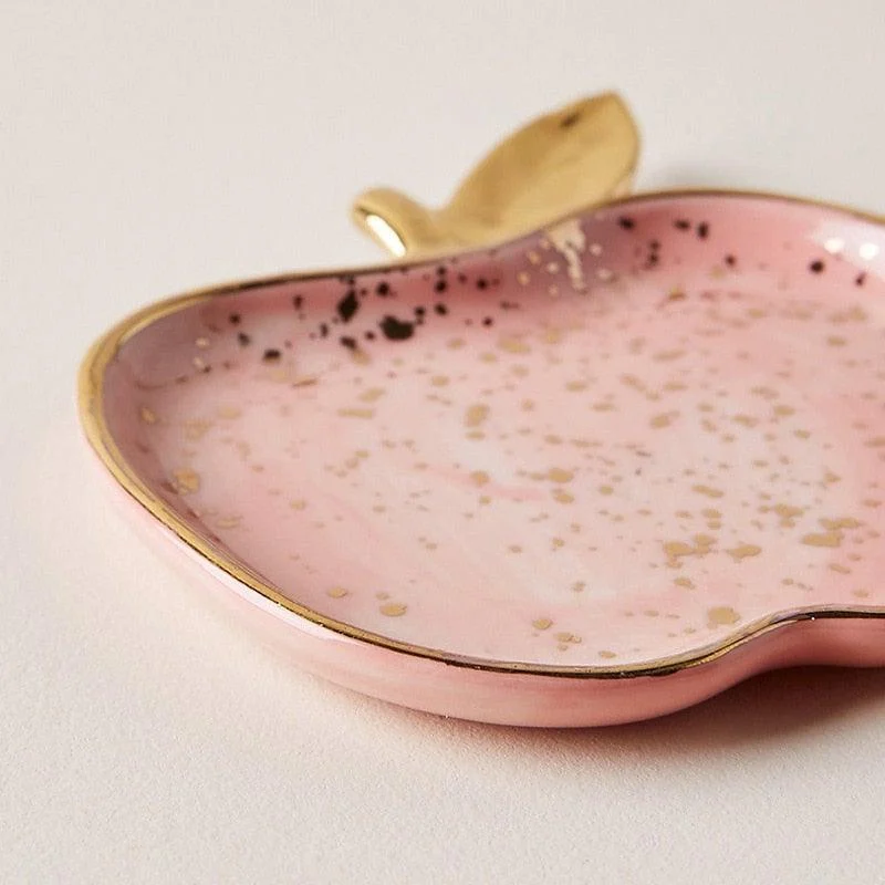 Ceramic Fruit Jewelry Dish -