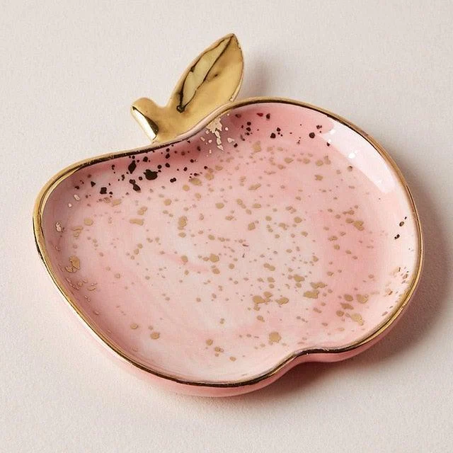 Ceramic Fruit Jewelry Dish -