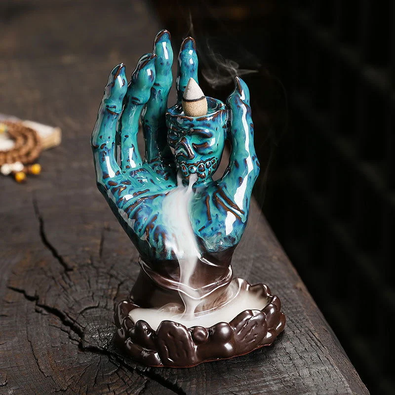 Ceramic_Kiln_Transformation_Halloween_Ghost_Hand_Backflow_Incense_Stove_-_-_tag1_-4176455 Ceramic Kiln Transformation Halloween Ghost Hand Backflow Incense Stove - - #tag1#