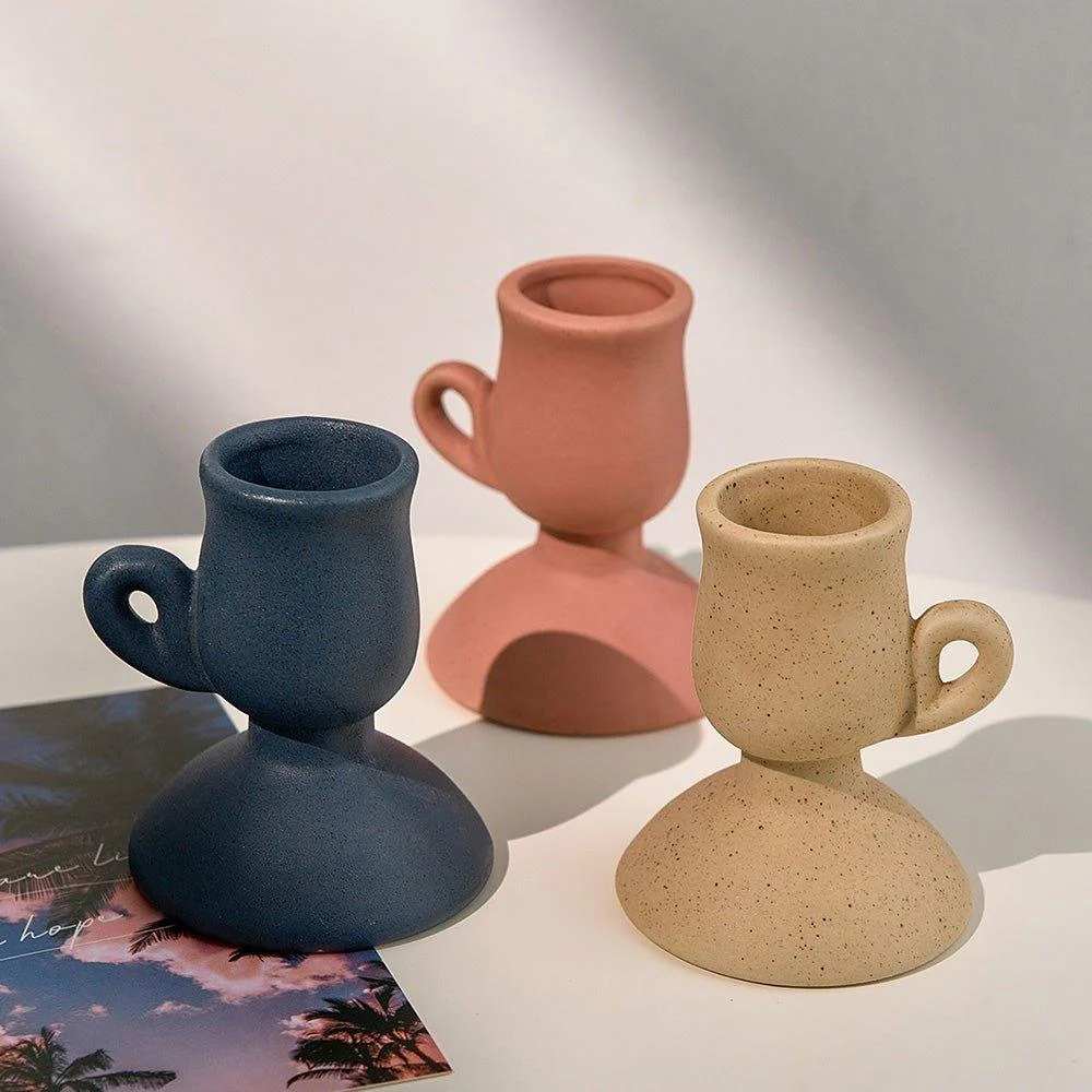 Ceramic_Nordic_Candle_Holders_-_-4152524 Ceramic Nordic Candle Holders -