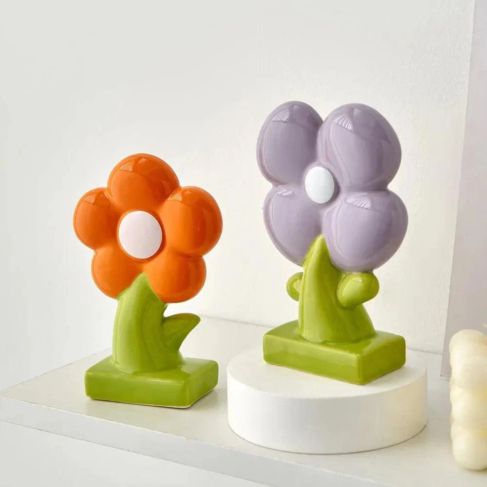 Ceramic_Pastel_Flower_Desk_Ornament_-_-_tag1_-4176623 Ceramic Pastel Flower Desk Ornament - - #tag1#