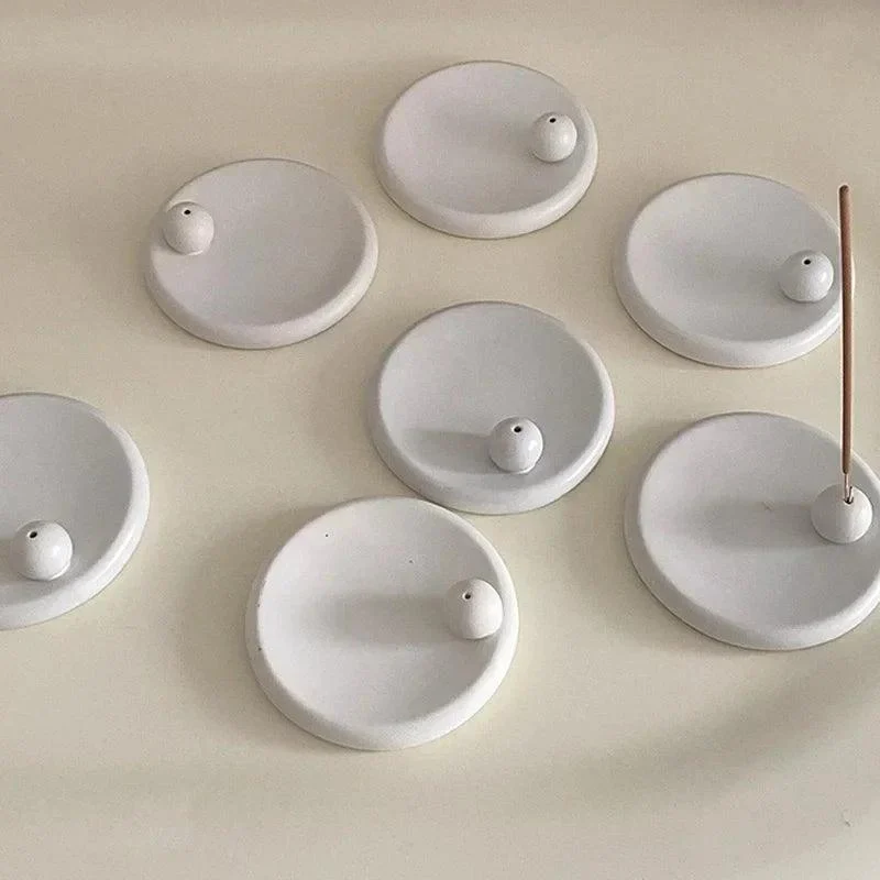 Ceramic_Plain_Incense_Holder_-_-4152640 Ceramic Plain Incense Holder -