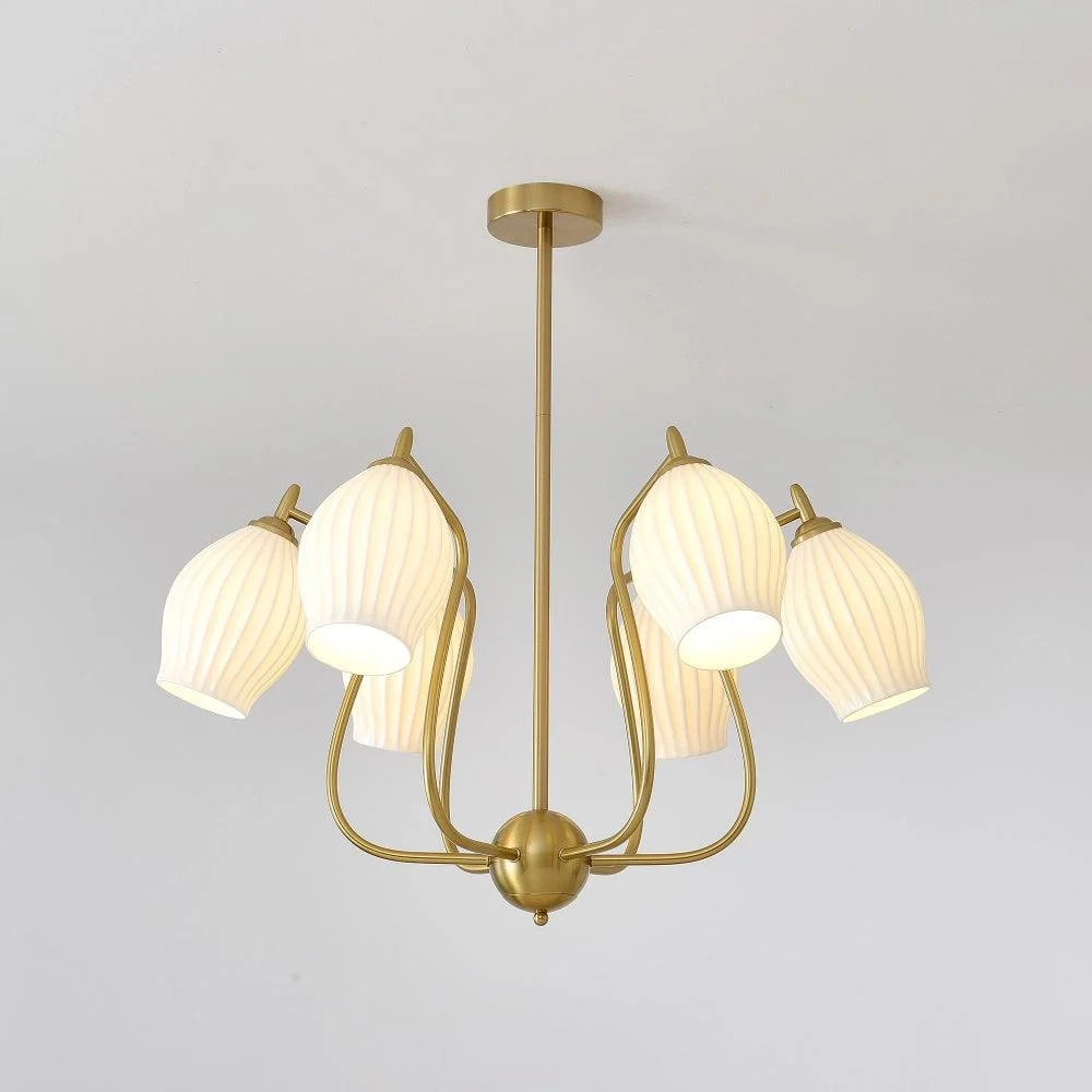 Ceramic_Ribbed_Chandelier_15 Ceramic Ribbed Chandelier 15