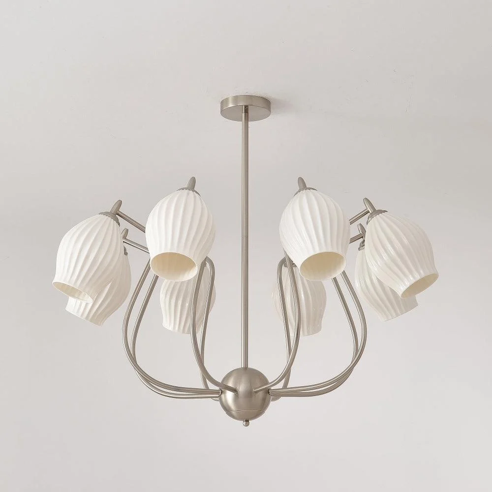 Ceramic_Ribbed_Chandelier_18 Ceramic Ribbed Chandelier 18
