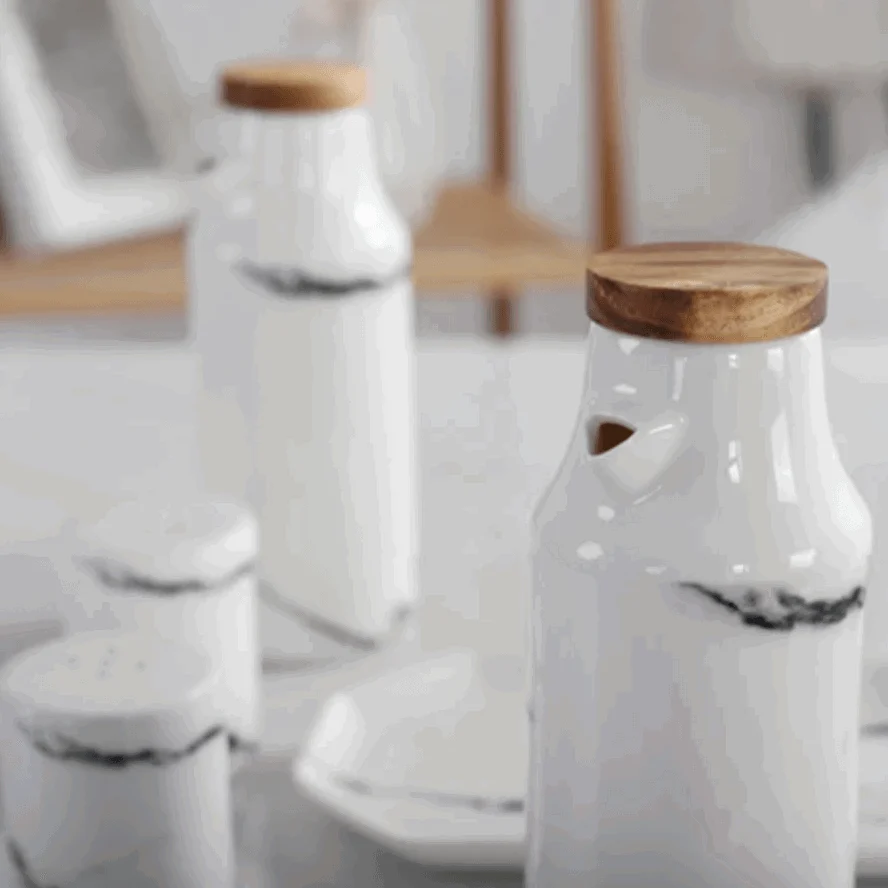 Ceramic_Salt_Pepper_Oil_Vinegar_5-Piece_Set_-_-4152823 Ceramic Salt, Pepper, Oil & Vinegar 5-Piece Set -