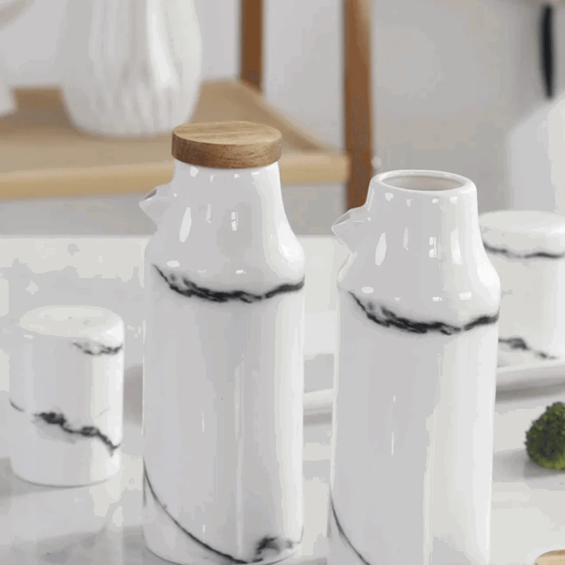 Ceramic_Salt_Pepper_Oil_Vinegar_5-Piece_Set_-_-4152830 Ceramic Salt, Pepper, Oil & Vinegar 5-Piece Set -