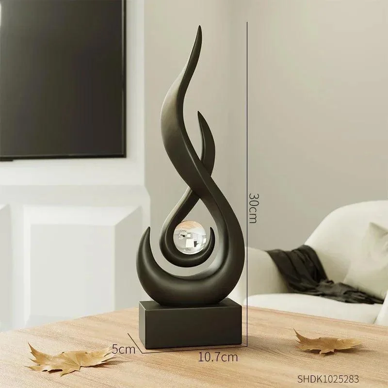 Ceramic Sculpture Decoration Modern Art Luxury -  - #tag1#