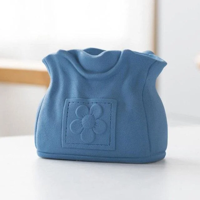 Ceramic_Stylish_Bag_Vase_-_-4153105 Ceramic Stylish Bag Vase -