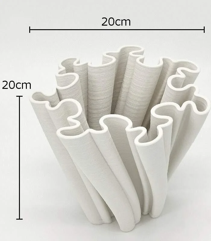 Ceramic_Table_Top_Vase_Twist_Centrepiece_Ceramic_-_-_tag1_-4169689 Ceramic Table Top Vase Twist Centrepiece Ceramic - - #tag1#