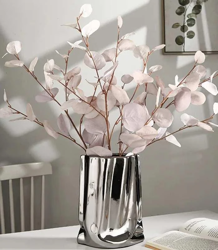 Ceramic_Tabletop_Vase_Paper_Bag_Shape_23.5_cm_-_-_tag1_-4169761 Ceramic Tabletop Vase Paper Bag Shape 23.5 cm - - #tag1#