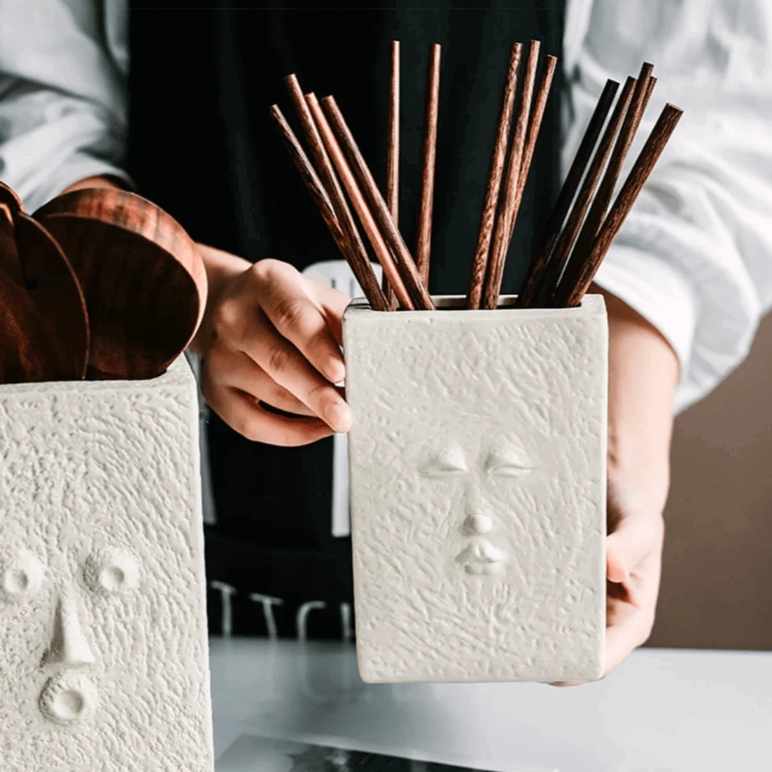 Ceramic_Utensil_Holder_-_-4153405 Ceramic Utensil Holder -