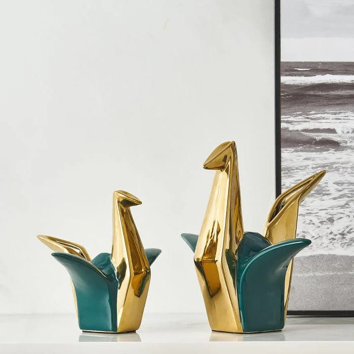 Ceramics_Abstract_Elephant_Papercrane_-_-_tag1_-4170401 Ceramics Abstract Elephant & Papercrane - - #tag1#