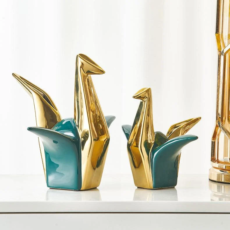 Ceramics_Abstract_Elephant_Papercrane_-_-_tag1_-4170420 Ceramics Abstract Elephant & Papercrane - - #tag1#