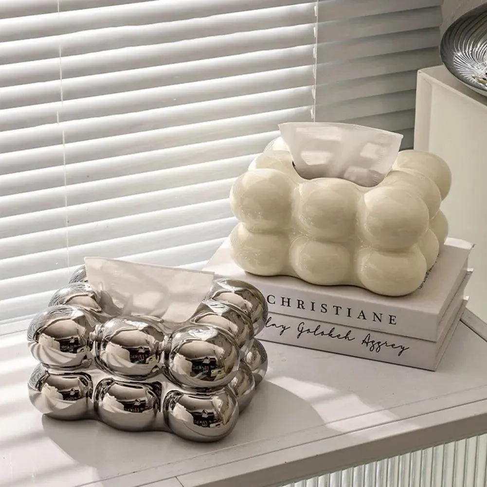Ceramics_Bubble_Marshmello_Tissue_Holder_-_-4153566 Ceramics Bubble Marshmello Tissue Holder -