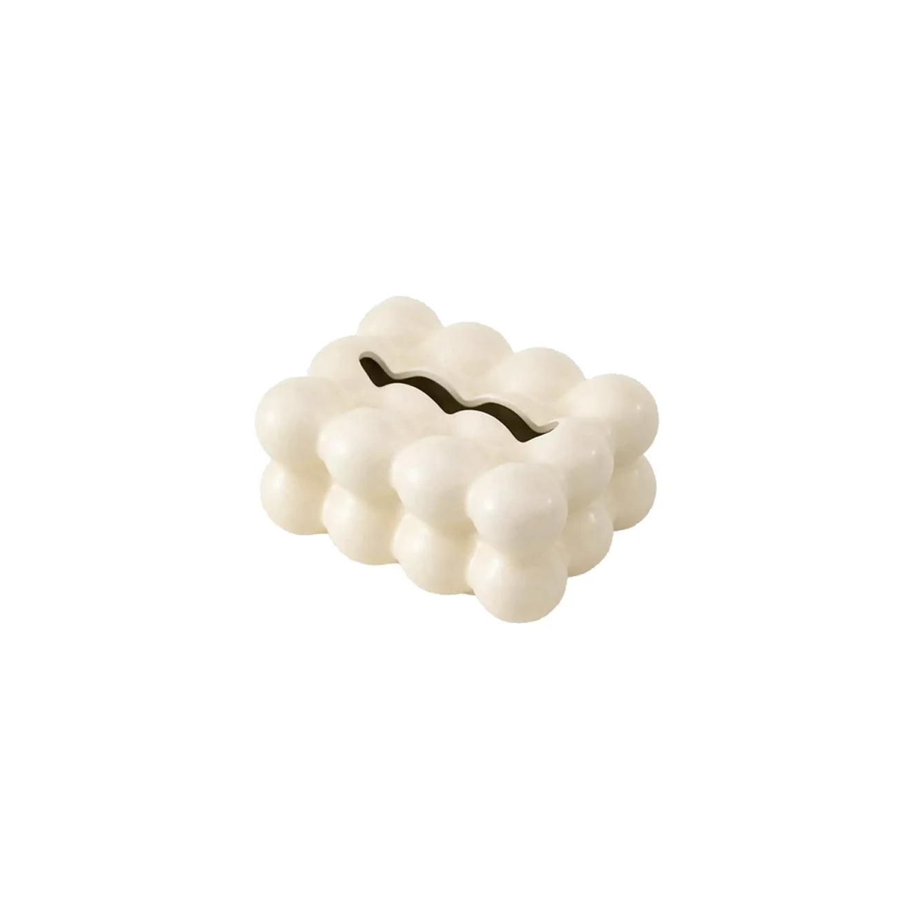 Ceramics_Bubble_Marshmello_Tissue_Holder_-_-4153604 Ceramics Bubble Marshmello Tissue Holder -