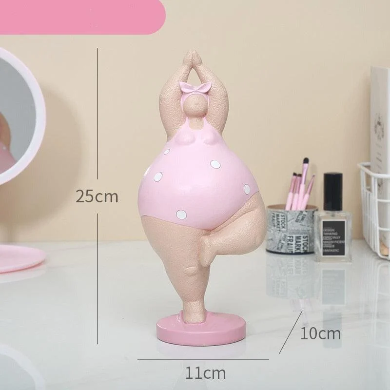 Charming_Plus-Size_Yoga_Woman_Figurine_-_-4154559 Charming Plus-Size Yoga Woman Figurine -