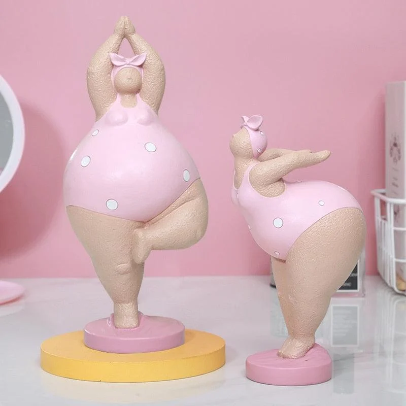 Charming_Plus-Size_Yoga_Woman_Figurine_-_-4154571 Charming Plus-Size Yoga Woman Figurine -