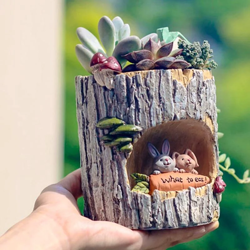 Charming_Succulent_Planter_-_-4154616 Charming Succulent Planter -