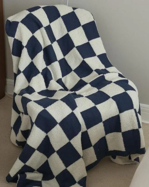 Checkerboard  Blanket -