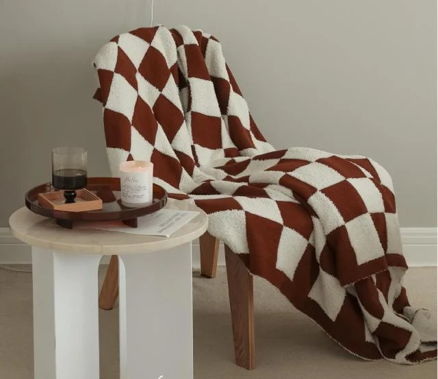 Checkerboard  Blanket -