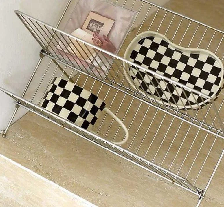 Checkered_Ceramic_Cup_Mug_-_-4155162 Checkered Ceramic Cup Mug -