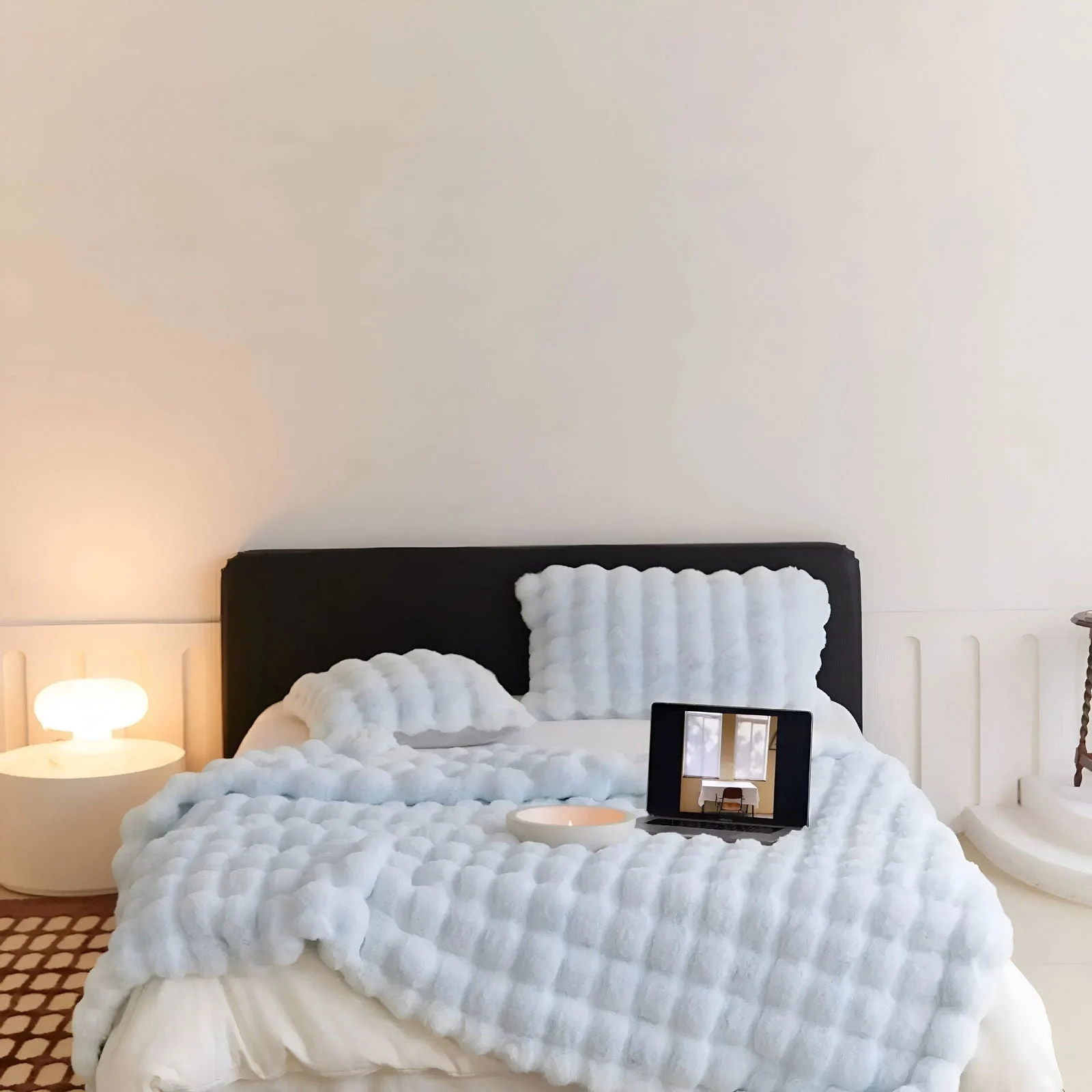 Checkered_cuddly_blanket_-_super_soft_and_cuddly_the_ultimate_relaxation_companion._-_-_tag1_-4171575 Checkered cuddly blanket - super soft and cuddly, the ultimate relaxation companion. - - #tag1#