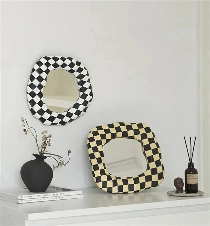 Checkmate_Abstraction_Mirror_Special-Shaped_-_-4155428 Checkmate Abstraction Mirror Special-Shaped -