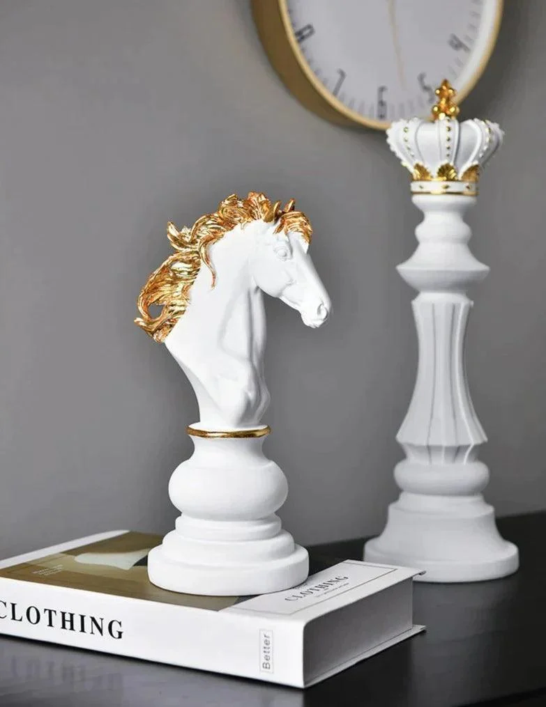 Chess Statue Home Decor -